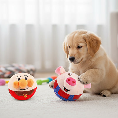 Balle pour chien ExtremelyDurable superman du pain porc rouge de nata chien