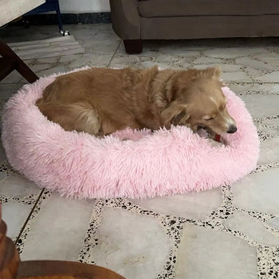 Fauteuil chien DogComfortChair rose brun coucher chien