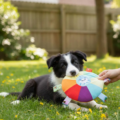 Jouet pour chien StimulaTelligence noir, coucher chien