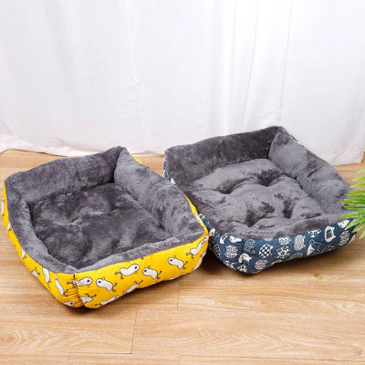 Panier pour chien ComfortableDurable jaune bleu chien