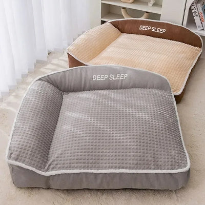 Panier pour chien SnoozingComfort kaki gris chien