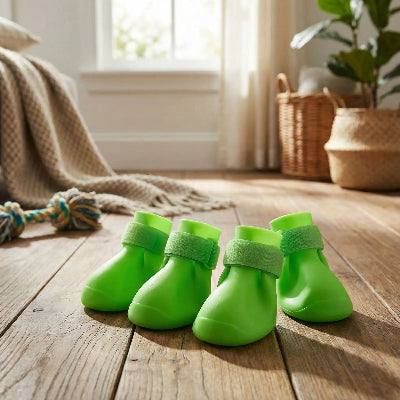 Chaussures pour chien ShoesFor vert chien