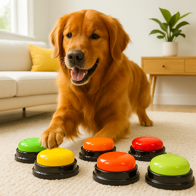 Clic d'apprentissage chien click six jouets chiens