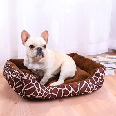 Coussin chien DogPillow brun, blanc