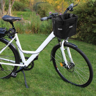 Panier vélo chien bikbas noir vide chien