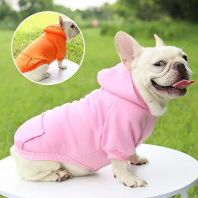Pull chien dogper chien rose orange