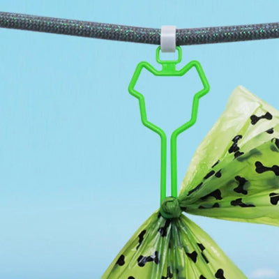 Sac à crottes chien poopbag vert chien