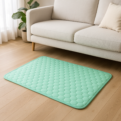 Tapis pour chien extra extradog vert salon chien