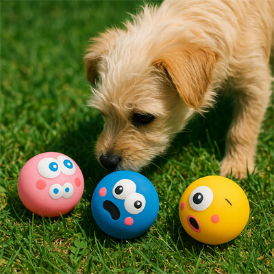 Balle pour chien HighlyResistant trois couleurs chien