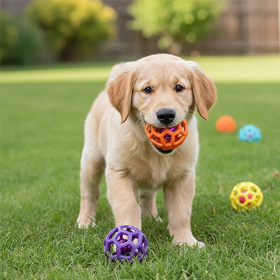 Balle pour chien UltraSistante balle brune chien