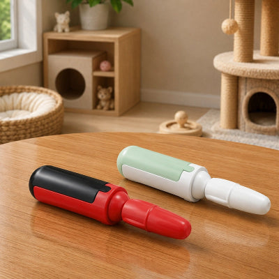 Brosse anti poil AntiSheddingBrush rouge vert chien