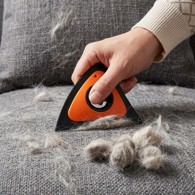 Brosse anti poil EffectiveRemoval orange chien