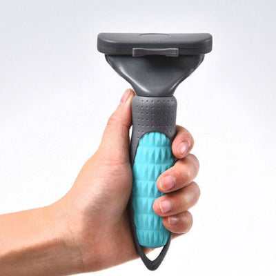 Brosse pour chien GentleCombing bleu tableau chien