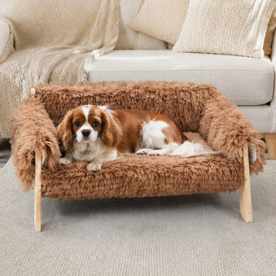 Canapé pour chien RoyalComfort dodo brun couche salon chien