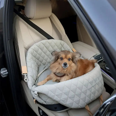 Chien sac de transport RierPets brun gris, auto, chien