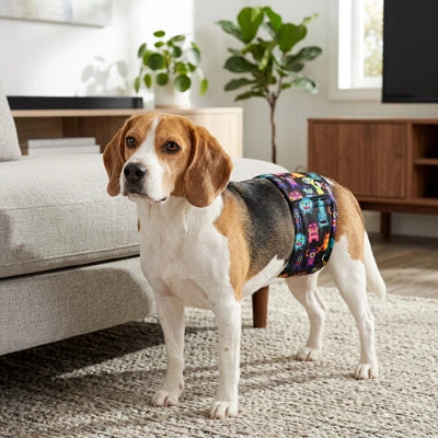Couche pour chien DogTrainingPads multicolore brun blanc chien