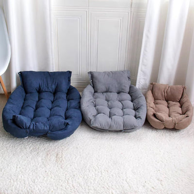 Coussin chien CaninesPillows bleu couleur chien