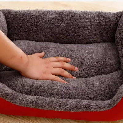 Coussin chien DogComfortCushions rouge brun chien