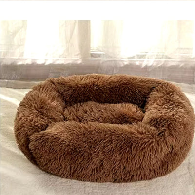 Coussin chien déhoussable DogCushion brun foncé chien