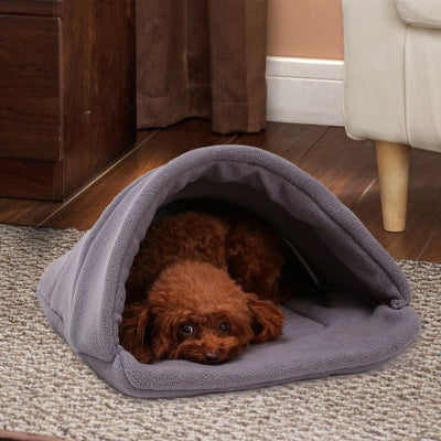 Coussin pour chien DogCushions brun, coucher gris chien