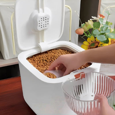 Distributeur de croquettes pour chien FoodDog prendre, verre, chien