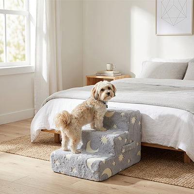 Escalier chien ArticularComfort lune beige chien