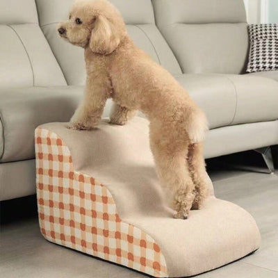 Escalier chien JointProtection rose monter sofa chien