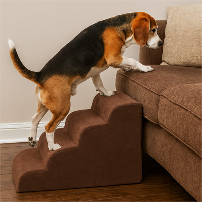 Escalier pour chien ProtectJoints brun, monte noir brun chien
