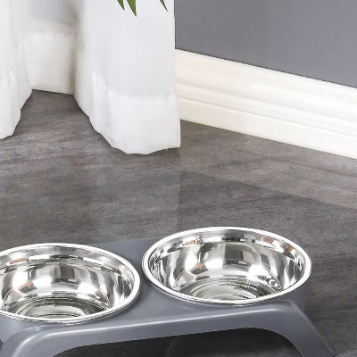 Gamelle chien DogCarrierDish gris rien chien
