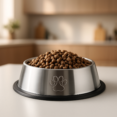 Gamelle pour chien DogFoodBowl table cuisine plain chien