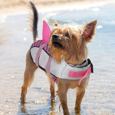 Gilet de sauvetage pour chien LifeDog brun rouge chien