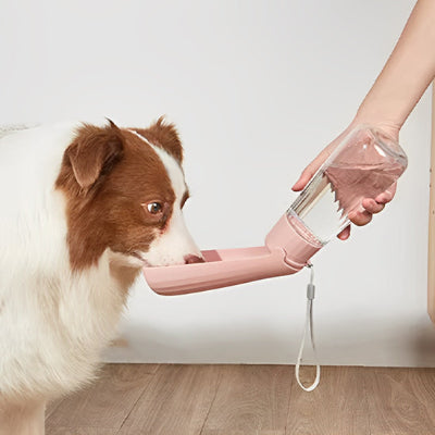 Gourde chien DogsWaterBottles boire rose chien