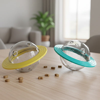 Jouet chien InteracDura bleu, jaune, chien