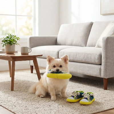 Jouet pour chien ExtremelyResistant jaune salon clair chien