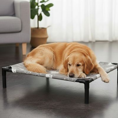 Lit chien ComfortOrthopaedic gris brun coucher chien