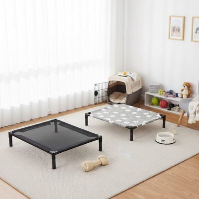 Lit chien ComfortOrthopaedic gris noir chien