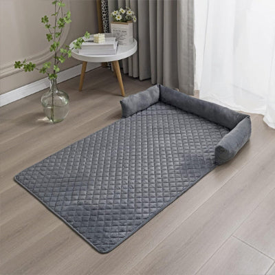 Lit pour chien LiterForTheDog gris chien