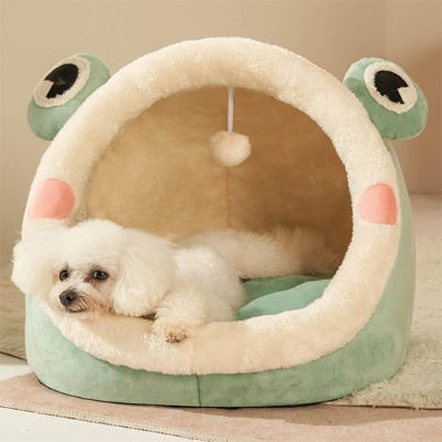Lit pour chien UltraComfortable vert coucher, salon chien
