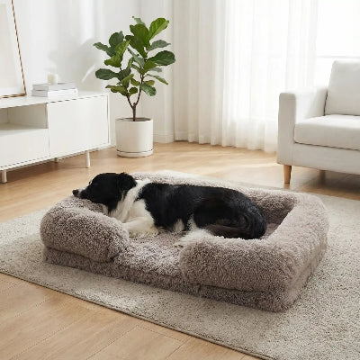 Matelas pour chien MattressDogs brun, noir chien