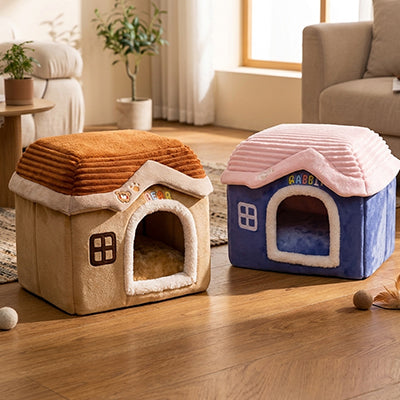 Niche chien FourSeasonsComfort brun bleu chien
