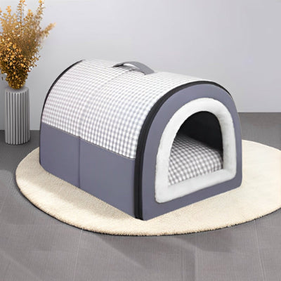 Niche pour chien intérieur Binou bleu chien