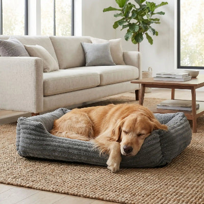 Panier chien VeryComfortable gris brun coucher chien