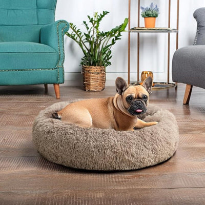 Panier pour chien ConfortDurable brun salon coucher chien