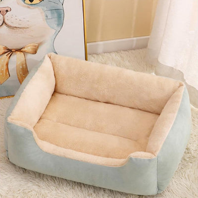 Panier pour chien CozyResistant vert rose salon panier chien