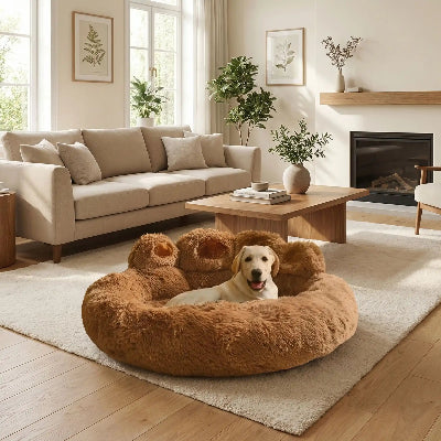 Panier pour chien ExtraComfortable café coucher salon chien