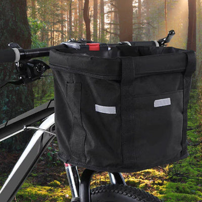 Panier vélo chien BikingBass vélo noir chien