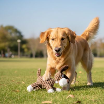 Peluche chien BeautifullySoft âne jouet brun, chien