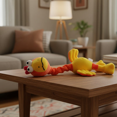 Peluche pour chien SuperDurable poulet salon chien