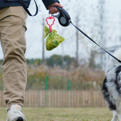 Sac à crottes chien PoopBag rose homme chien