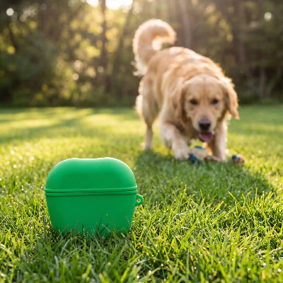 Sac à friandises pour chien CandyBag vert chien